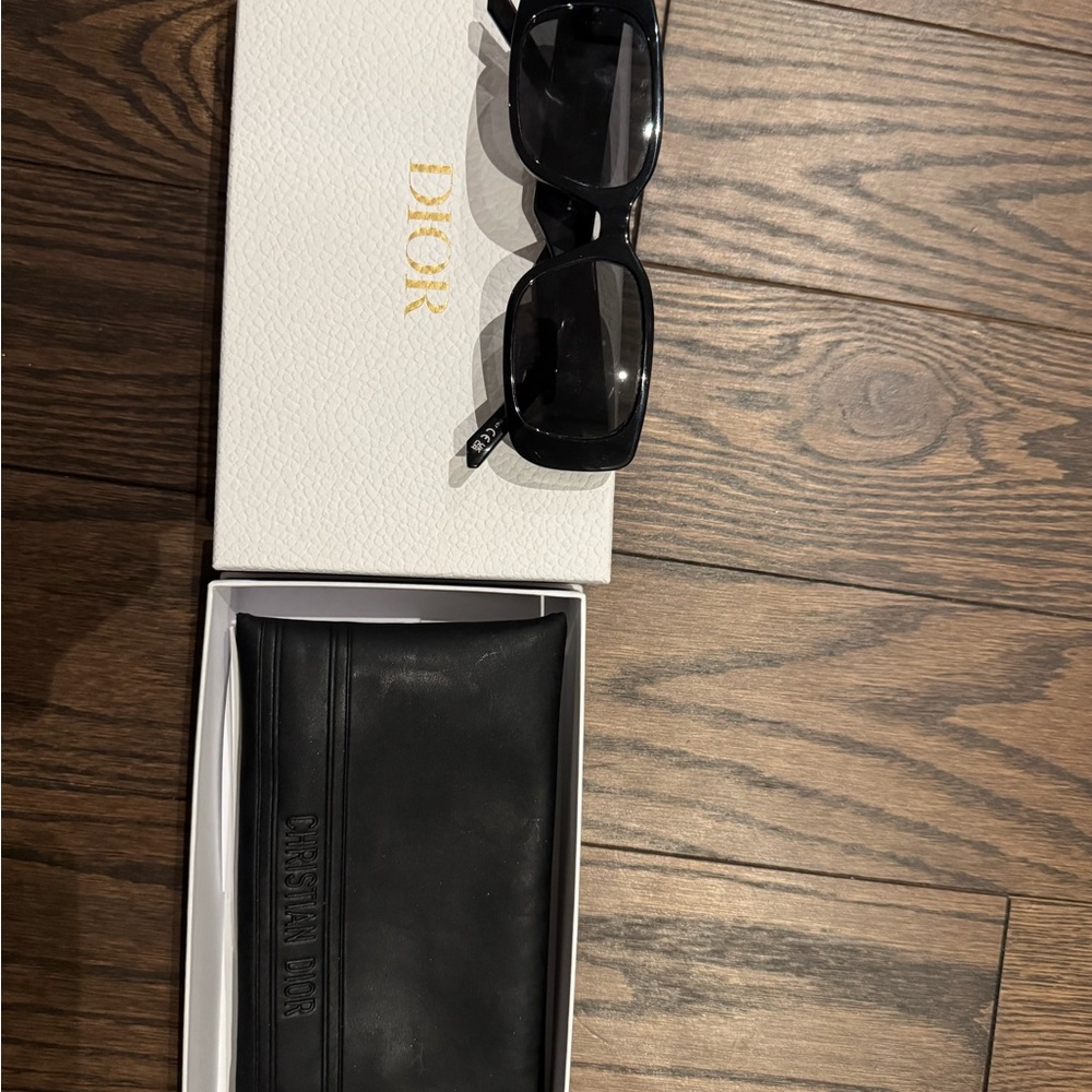 Dior Black Sunglasses with Case